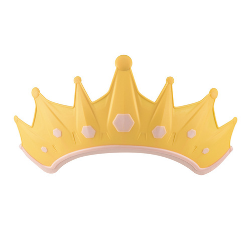 Baby Shower Cap Waterproof Ear Protection Kids Shower Cap Waterproof Silicone Hair Wash Hat for 0-12 Years Old