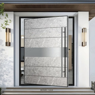 Aluminum Door Manufacturer Customizes Classy Eccentric System Door Aluminum Plate Door Zinc Alloy Eccentric Door Door Thermal Insulation Sound Insulation Door