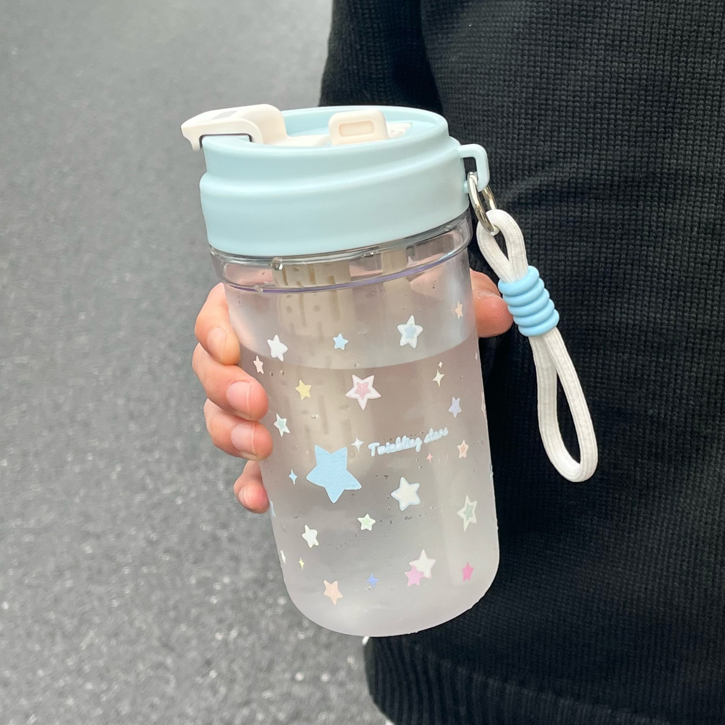 High quality coffee handheld cute summer straw for students
