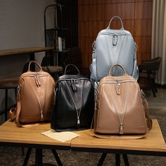 バックパック女性 2025 新しいファッショナブルで多用途な仕事や通勤の女性のバックパックカジュアル大容量学生スクールバッグ