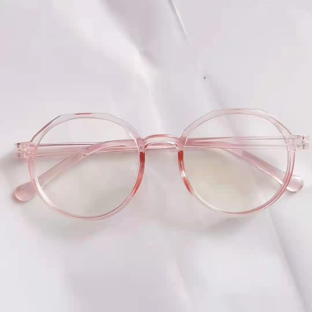 Anti-blue light flat mirror blue/pink/black/grey random