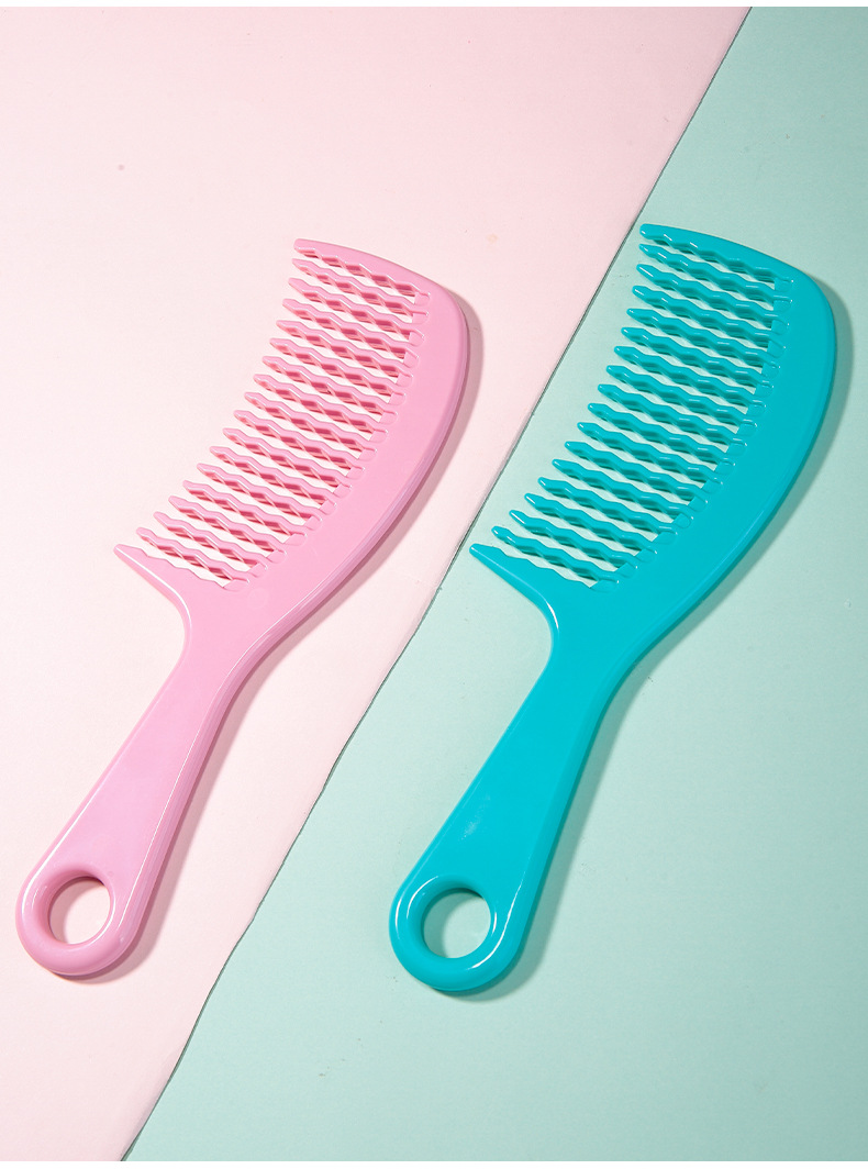 Ruby Cartoon version hair comb, single ABS care comb, wavy tooth comb, massage comb S423 undefined