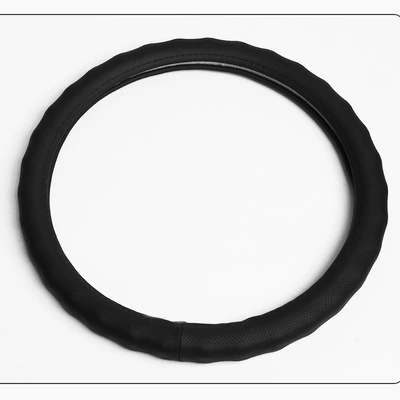 Anti-Slip Car Handle Cover, Steering wheel cover - black-no-1-38cm