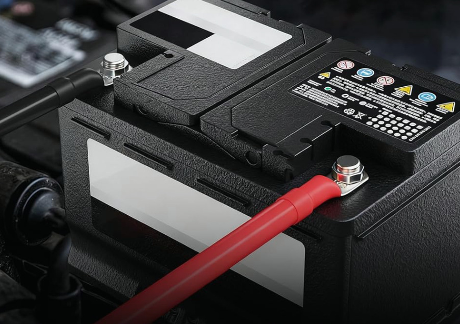 2Awg35 Square Automotive Battery Connection Cable Extension Cable Power Inverter Cable New Energy Vehicle Accessories Wholesale