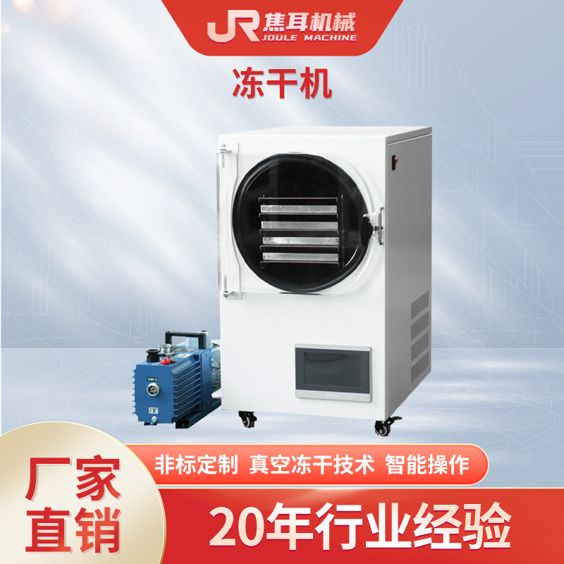 Laboratory freeze dryer household small vertical food snacks fruit and vegetable pet food vacuum dehydration freeze dryer