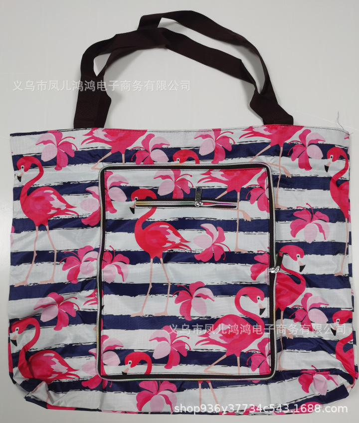 Venta caliente transfronteriza Bolsos de mujer europeos Bolsos de playa populares Bolsos plegables multifuncionales Bolsos de playa de viaje