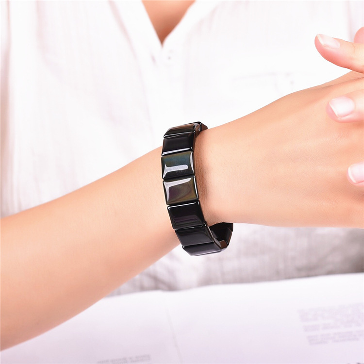 Natural Mexican Color Eye Obsidian Hand Row Men's Fashion Crystal Jewelry Men's Bracelet