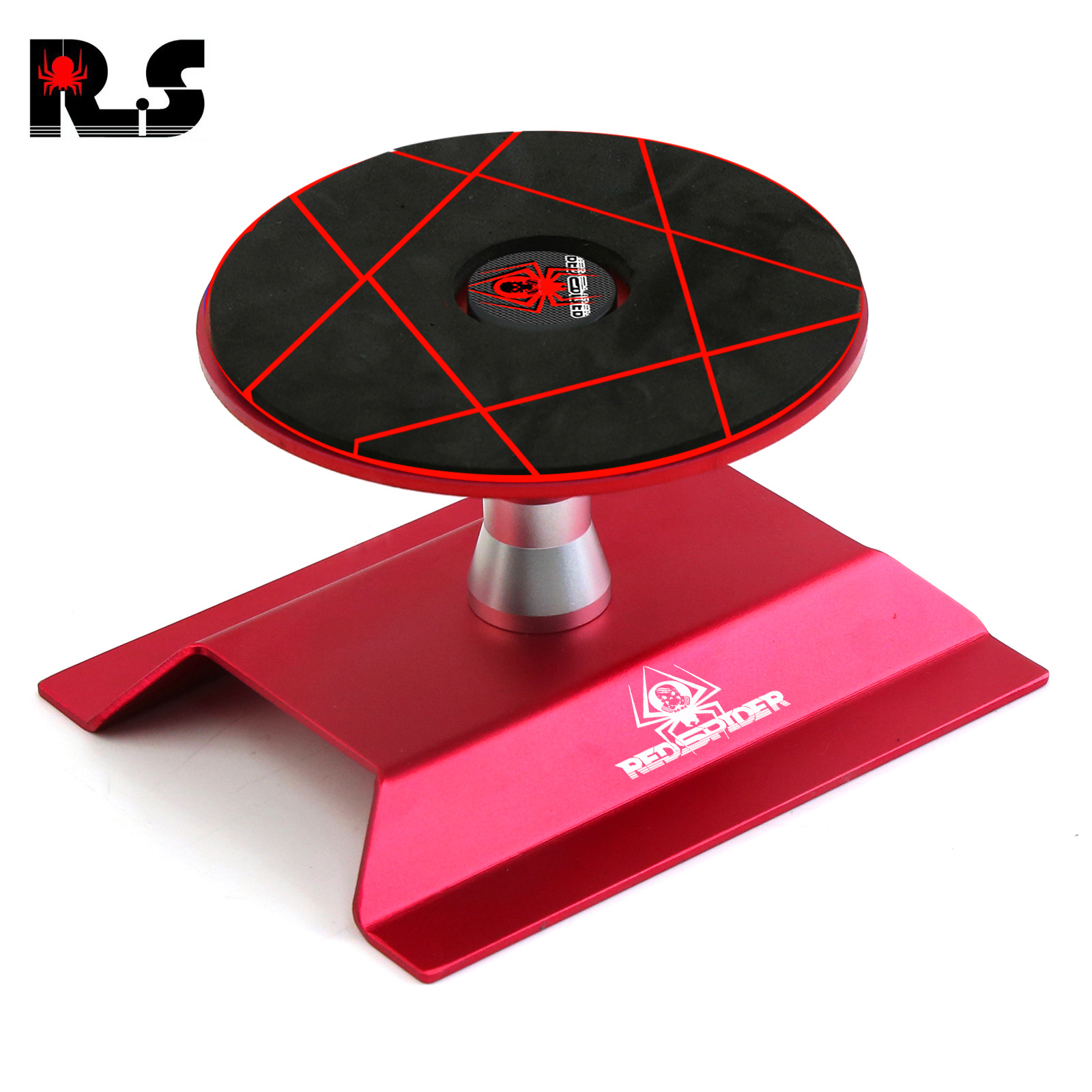 RS rojo araña modelo coche 1:10 RV todoterreno vehículo carro 1:8 todoterreno plataforma de reparación universal R116