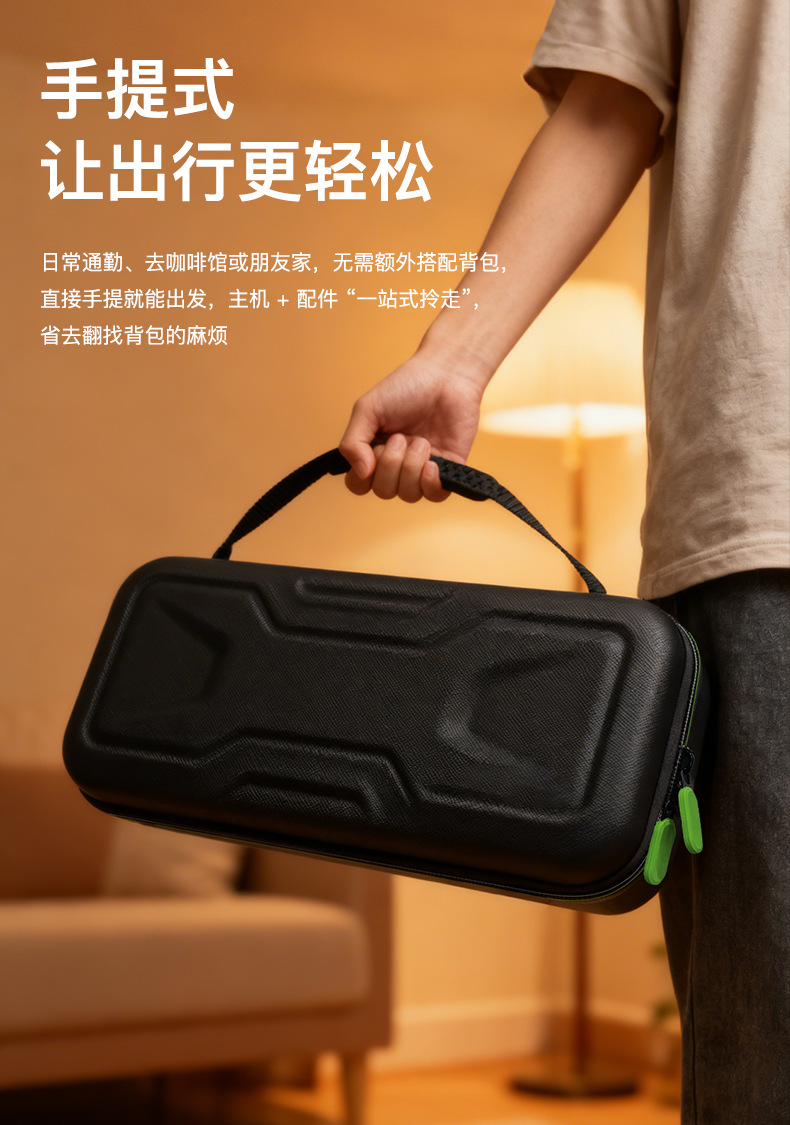 RG XBX Ally X Handheld-Schutztasche RG XBX Ally Hartglasfolie + Analog Stick Kappen Hard Case Set