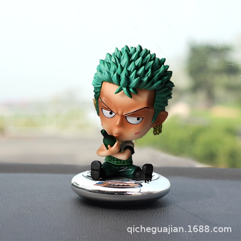Anime de dibujos animados One Piece Naruto y otras series de perfumes de coche, adornos de coche, accesorios de decoración de coche