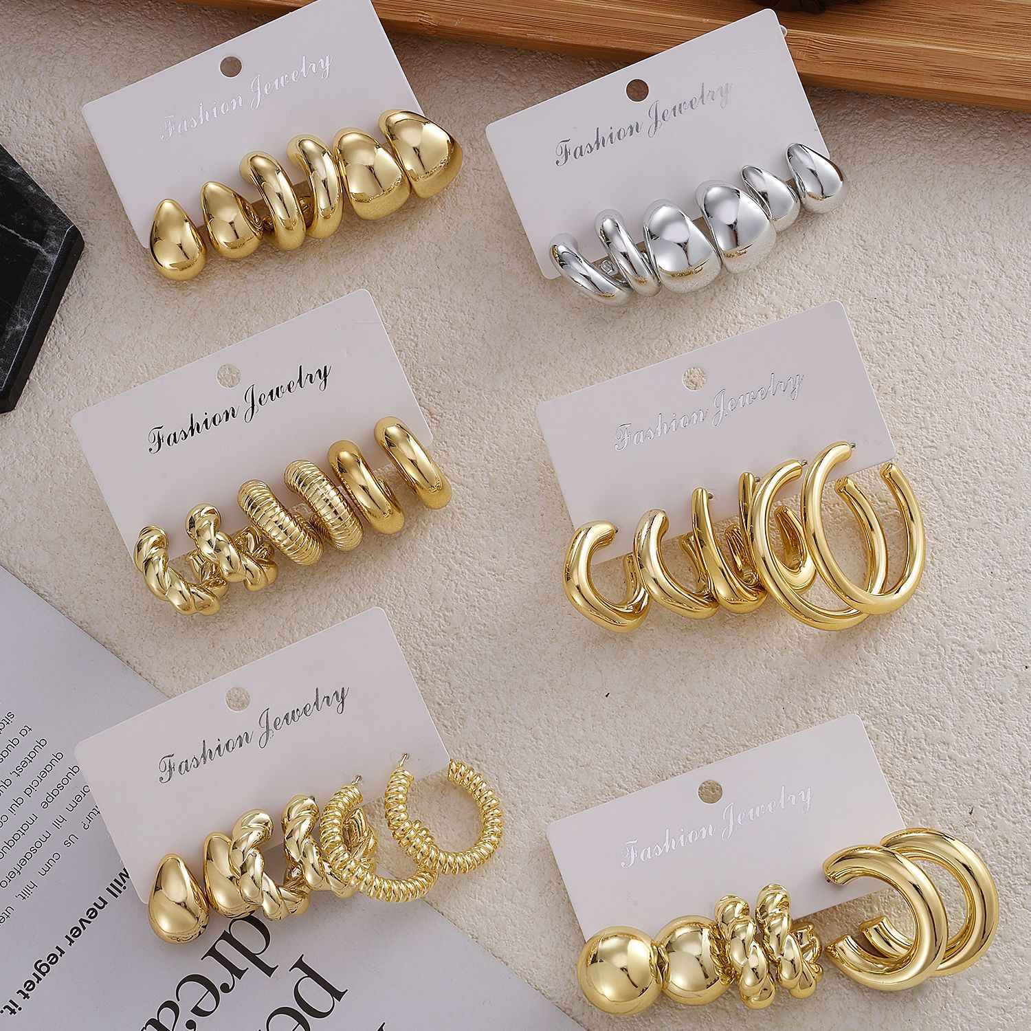 Alloy Material 1 Pair Simple Style Solid Color Plating Alloy Ear Studs
