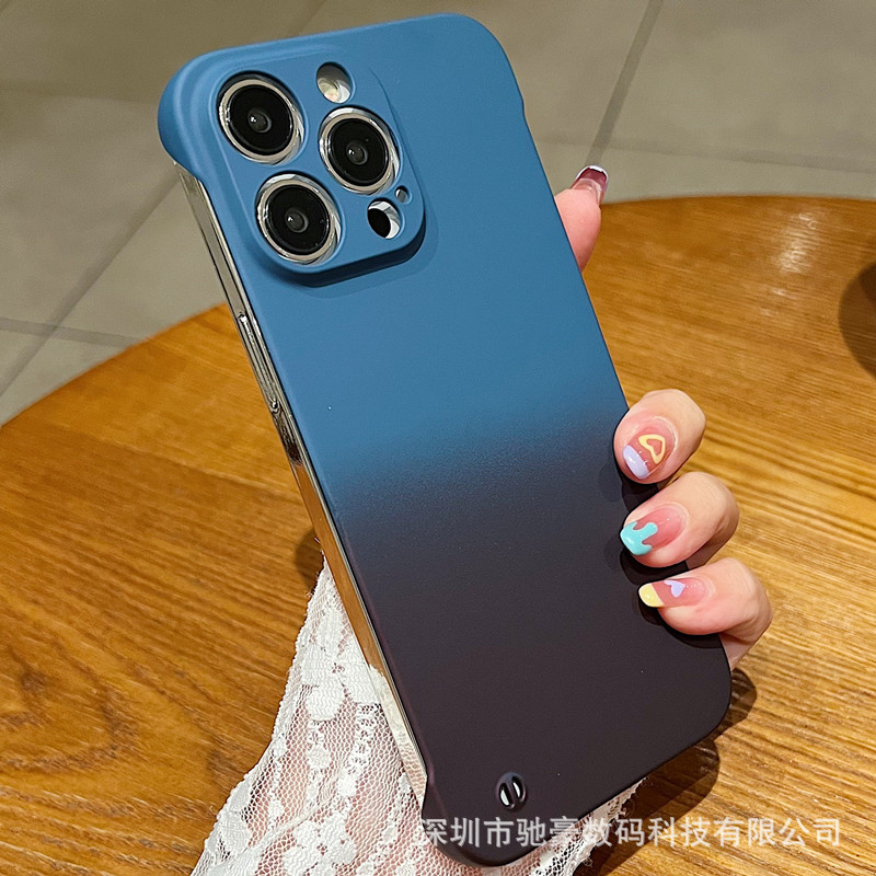 파란색과 빨간색 [경사 테두리 없음]