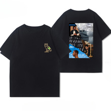 2025 New Drake Short Sleeve T-shirt Album Joint Hip Hop Rap