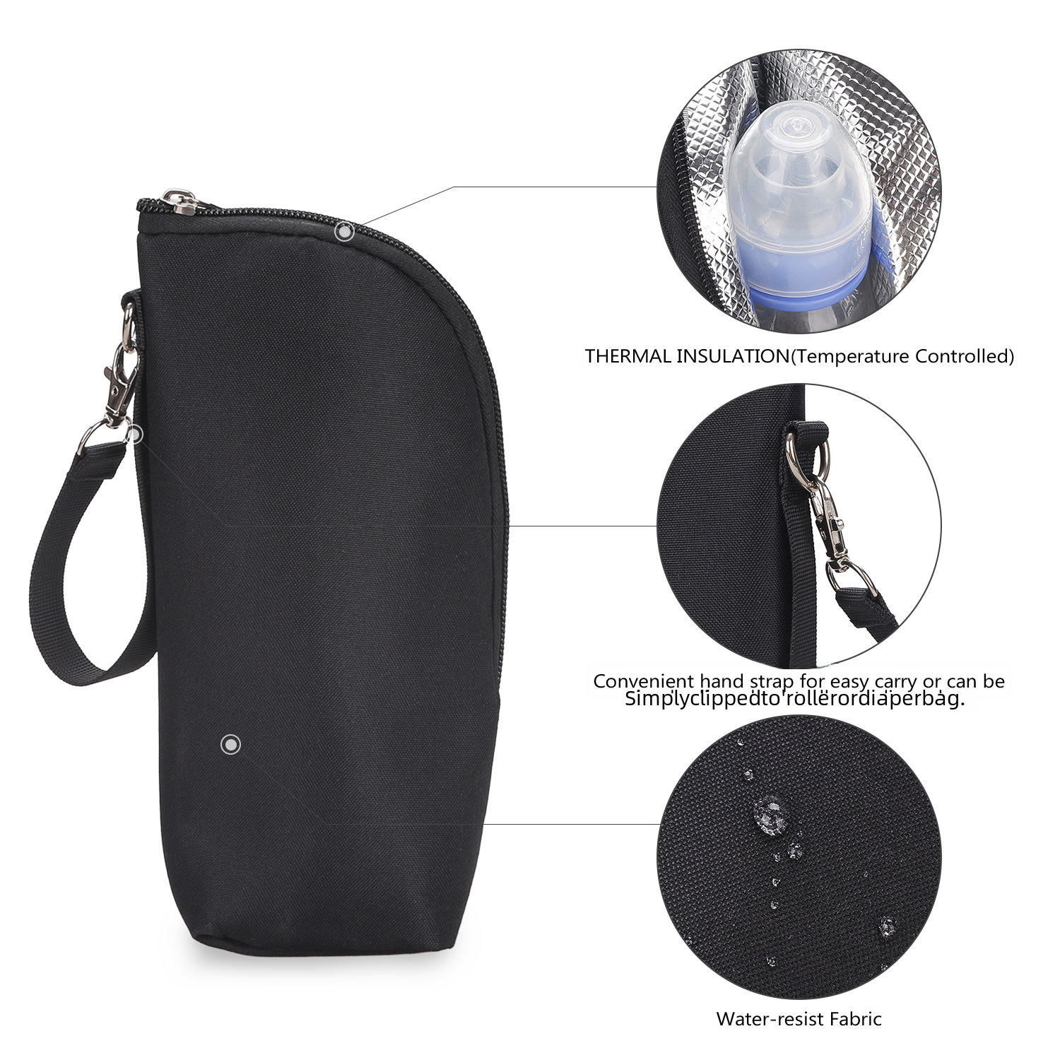 Convenient bottle bag Mummy bag accessories diaper bag