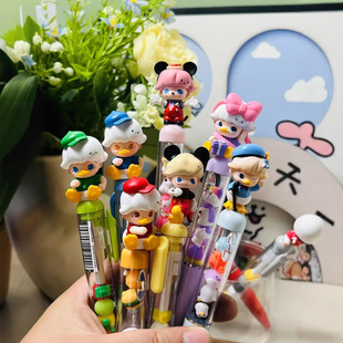 Dimoo Disney Mickey and Donald Duck DIY Cute Bead String Gel Pen Cute Student Pen
