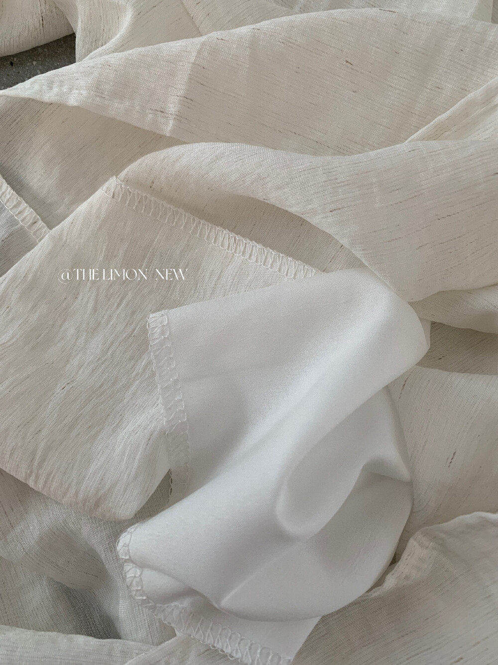 Quần culottes ống rộng cạp chun rút dây chất liệu linen mùa hè — Vàng nhạt, màu đen, trắng ngà, màu hồng chi tiết 24