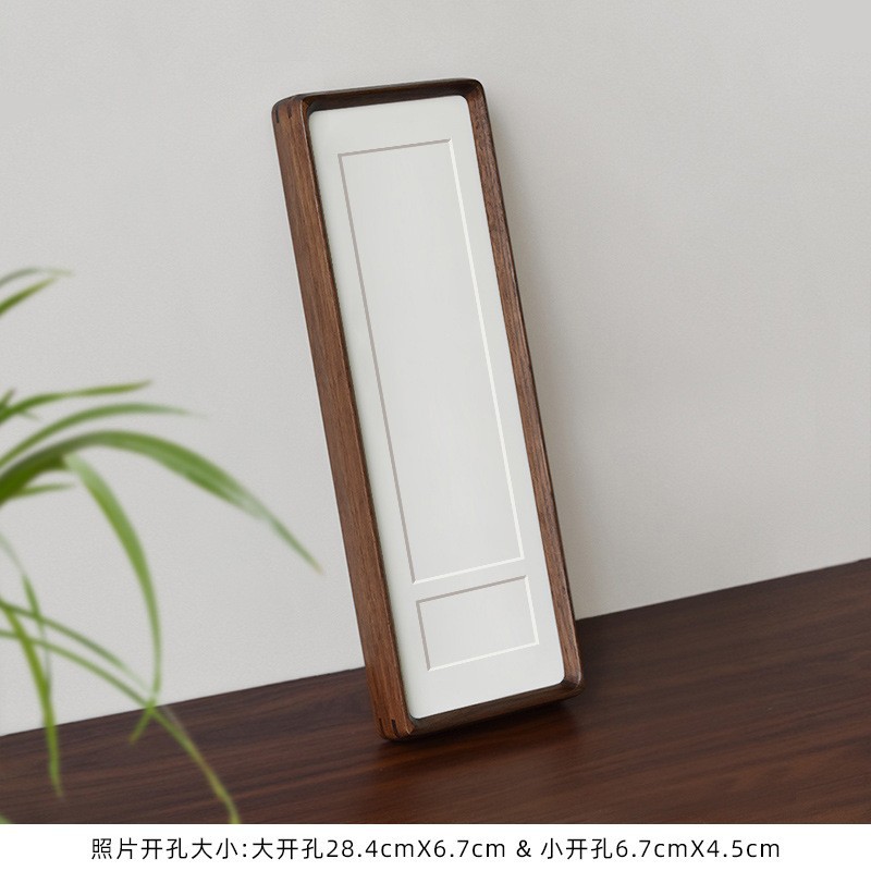 無垢材額縁、ほぞ穴加工、長方形、丸角、斜めエッジ、組み合わせ、ウェディング、カップル、卓上、クリエイティブな額縁、展示台、卸売、結婚式