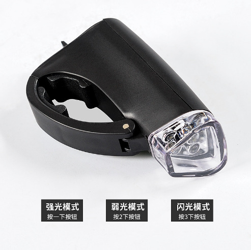 Luz nocturna USB conjunto de carga de bicicleta al aire libre luz delantera y trasera luz brillante iluminación de equipo de viaje brillante