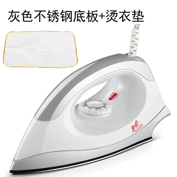 White+gray stainless steel bottom plate+hot clothing pad