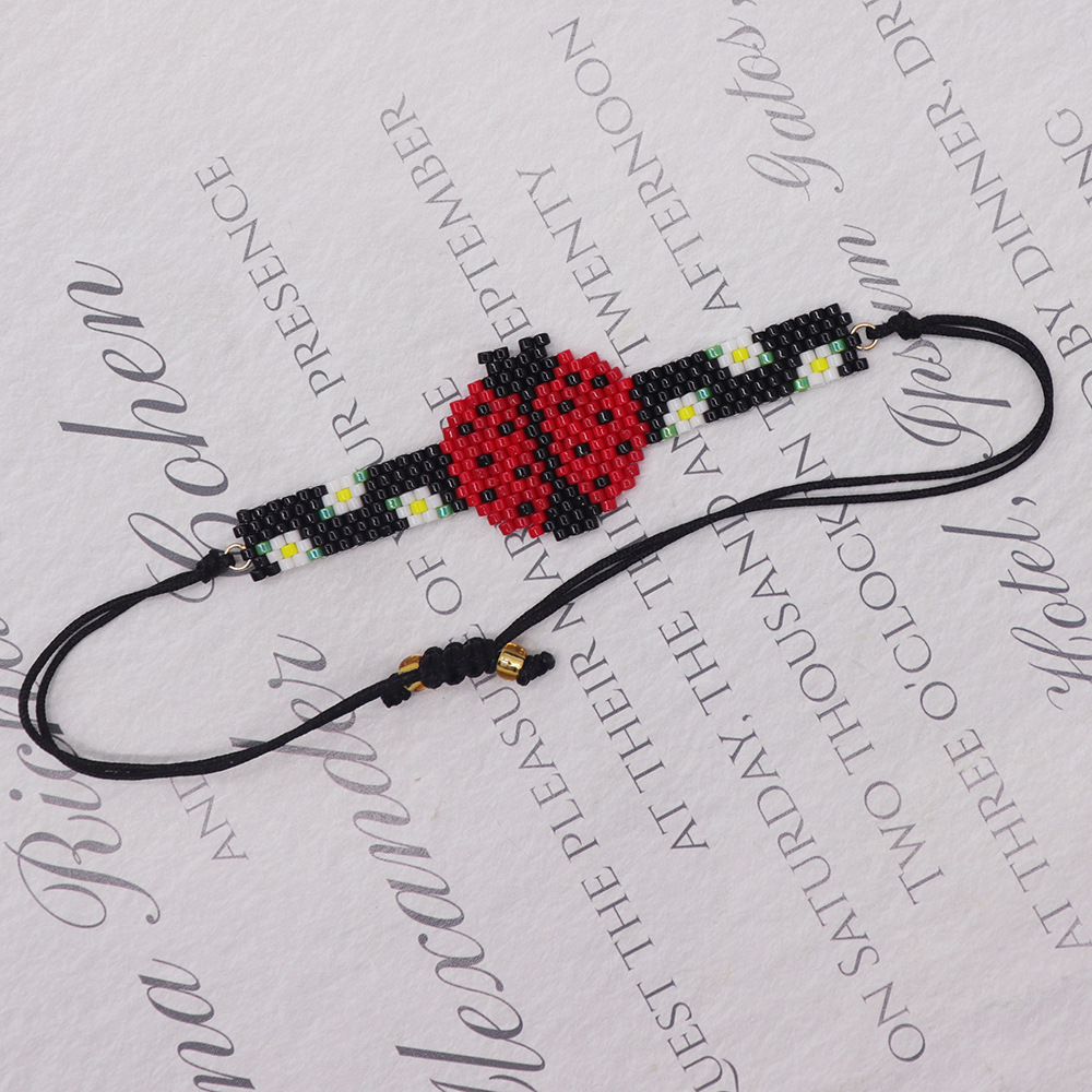 Cute Insect Glass Beaded Womenu0027S Bracelets
