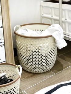Household Japanese Style Ins Style Dormitory Bedroom Large Size Dirty Clothes Clothes Storage Basket Laundry Dirty Clothes Basket