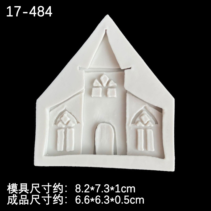 Castillo violín violonchelo trompeta nota musical molde de silicona decoración la torta chocolate epoxi arcilla image 6