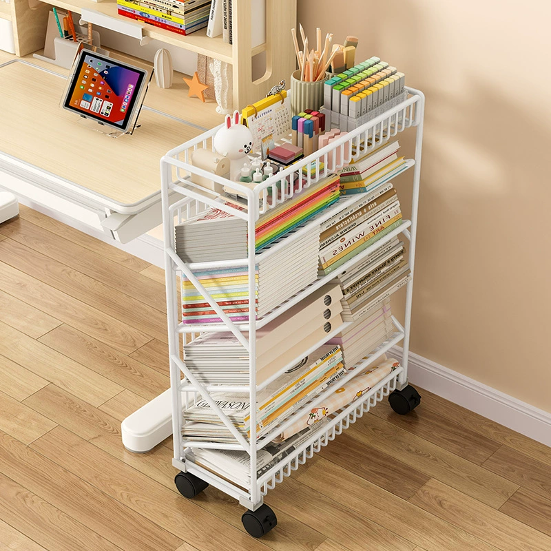 Съемная стойка для хранения за столом Небольшая книжная полка