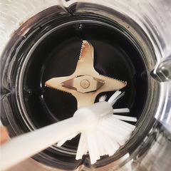 Japanese-style wall-breaking cooking machine cleaning brush long-handled cup brush multi-functional juice soy milk machine cleaning stiff brush