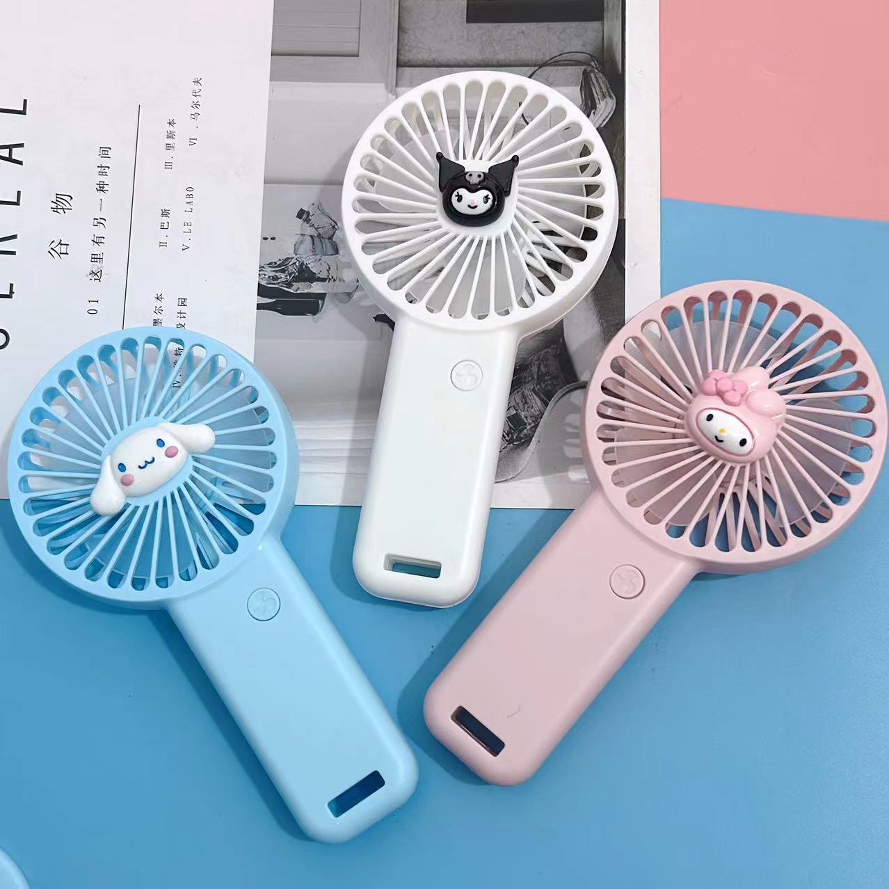 Handheld portable air fan for students for traveling