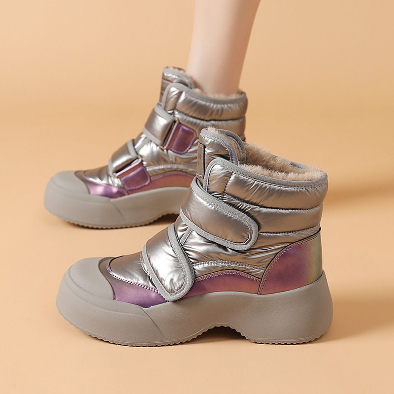 Comfortable keep warm casual boots platform