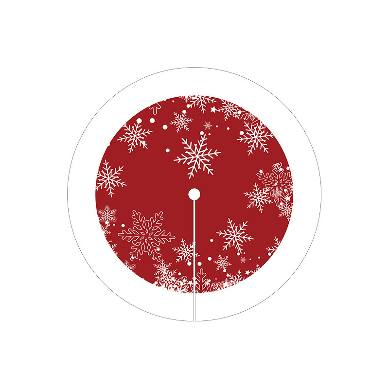 国境を越えた丸いクリスマスの木のスカートのじゅうたんの欧米の祝日の装飾の地はホテルの民宿の汚れに耐える滑り止めの足のマットの現物を敷きます。|undefined