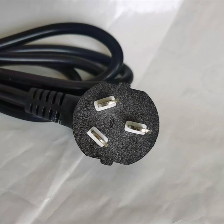 国标三插品尾1.2米3*0.5 铜包铝插头线 品字尾电源线 电脑插头