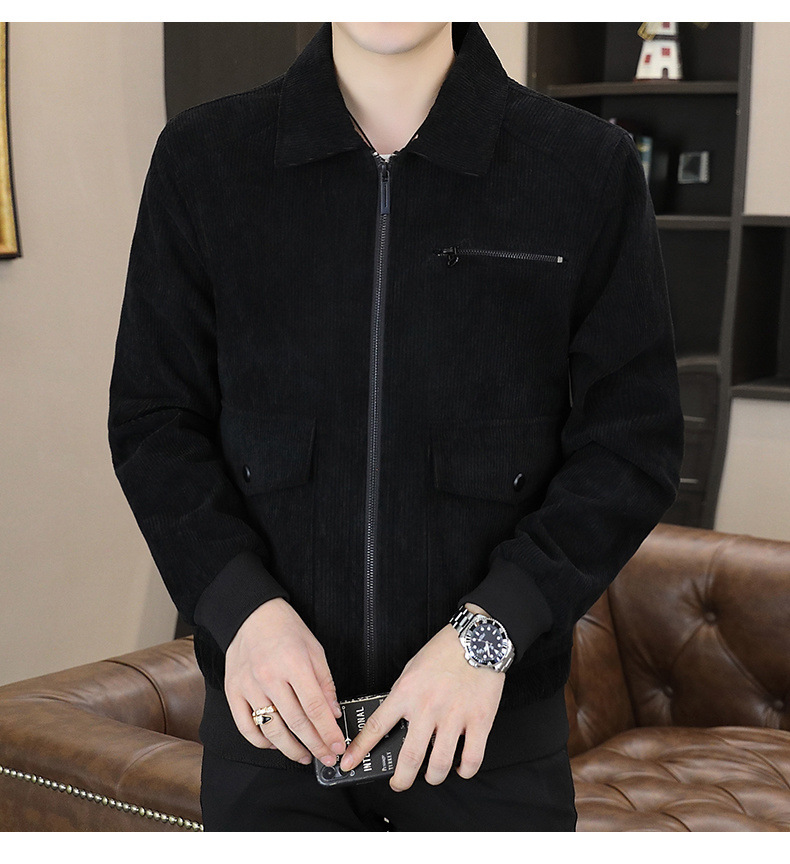 Men's Casual Jacket in Grey
