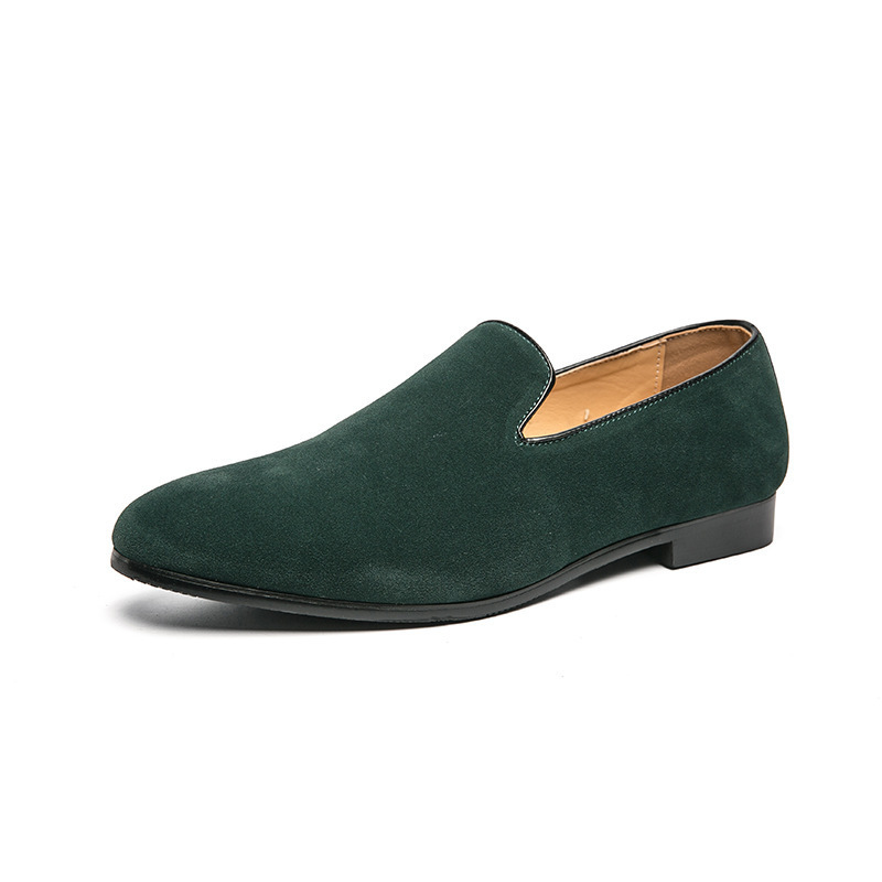 Hombres primavera y otoño moda británico bloque zapatos de cuero comercio exterior de tamaño grande zapatos casuales zapatos de hombre