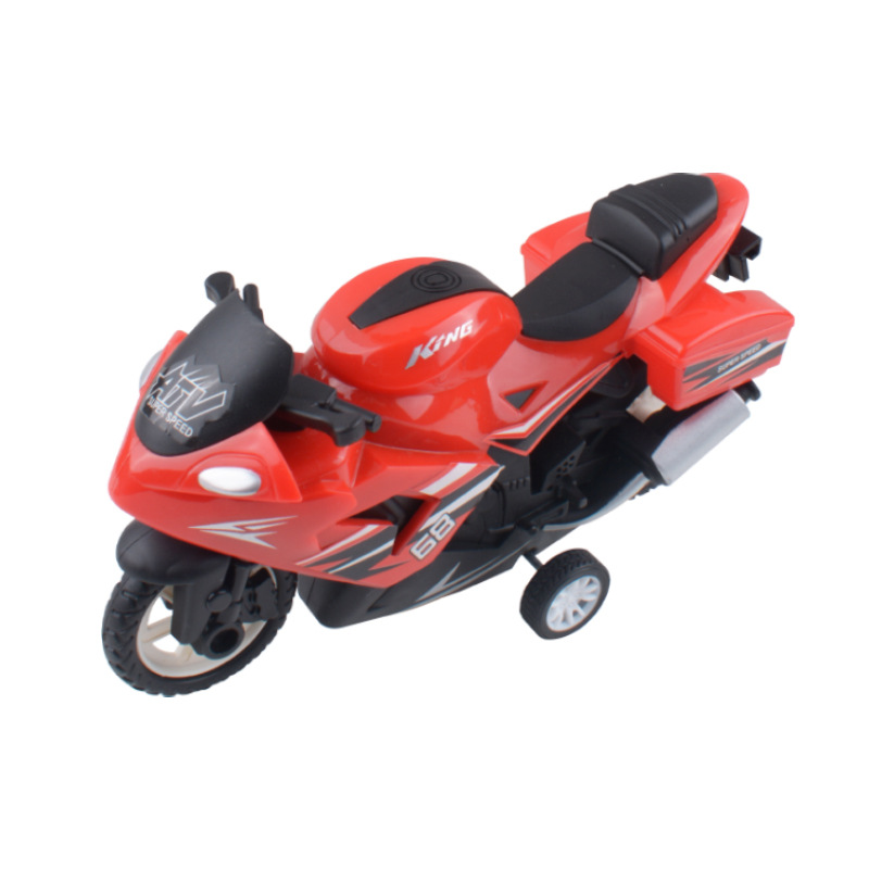 Coches de juguetes para niños retroalimentación cool motocicleta niño modelo de locomotora de simulación bebés regalos al por mayor