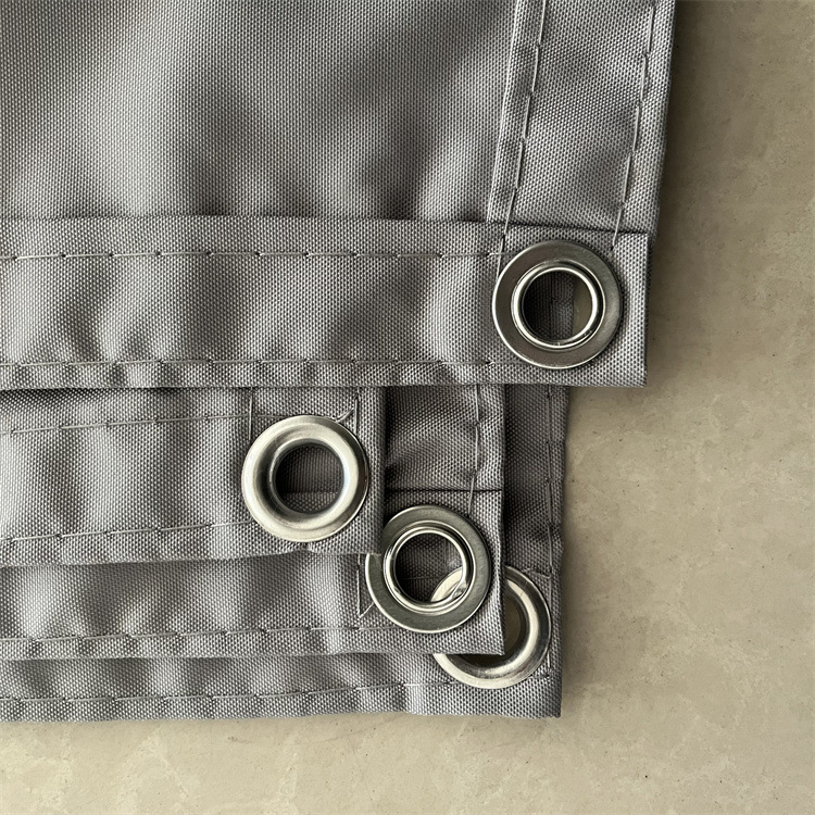 铝制扣眼涤纶防水遮阳网，花园户外遮阳网防紫外线庭院泳池遮阳网