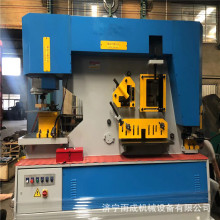 数控液压槽钢剪板冲孔机 钢板单冲孔机 液压槽钢打孔剪板机图片