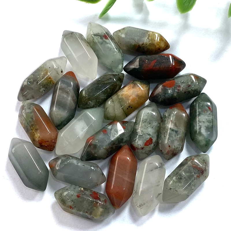 아프리카 블러드 스톤 8*21mm(싱글)