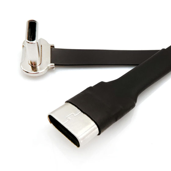 FPC flexible cable TYPE-C male to female bidirectional charging 2.0 data transmission PD fast charging thin line