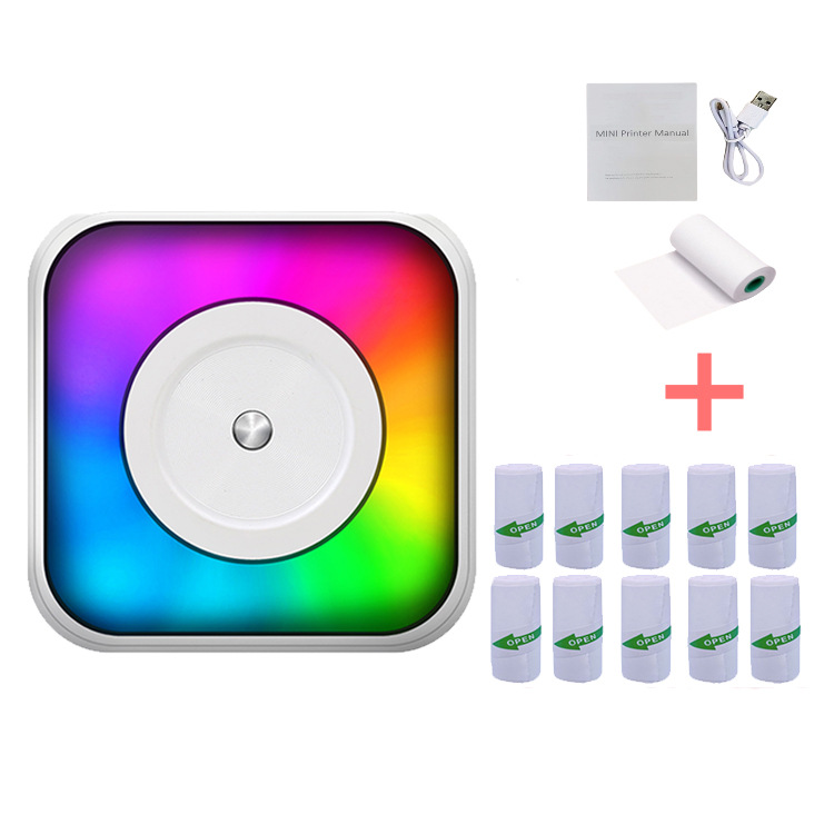 Nuevo C31 autoadhesivo pequeña impresora térmica portátil estudiante de bolsillo mini impresora de etiquetas pregunta equivocada