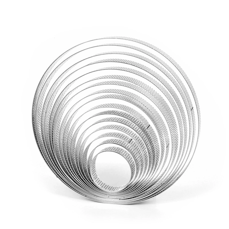 304 нержавеющая сталь круглая штамповка башня круг пирог форма фруктовый пирог круг спа торт рисовый торт круг кукурузный торт форма