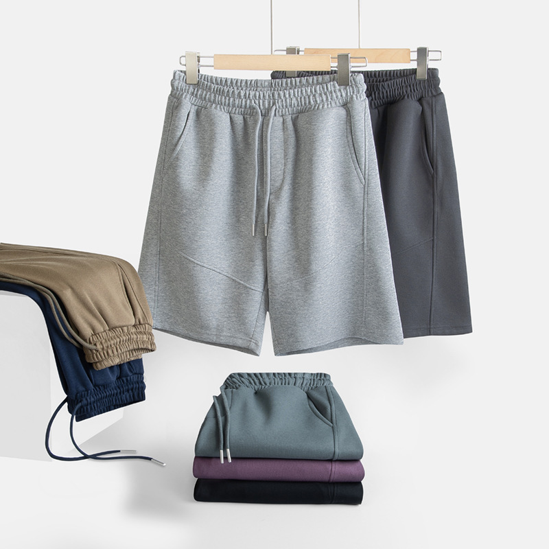 Men's Shorts Summer 2025 New Trendy Color Loose Casual American Heavyweight Five-Quarter Pants Outer Wear Sports Pants