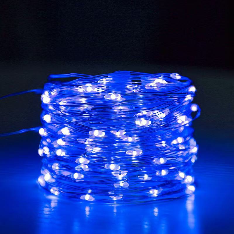 Transfronterizos led cable de cobre string USB cable de cobre string caja de regalos decoración caja de baterías cable de cobre string decoración interior cable de cobre