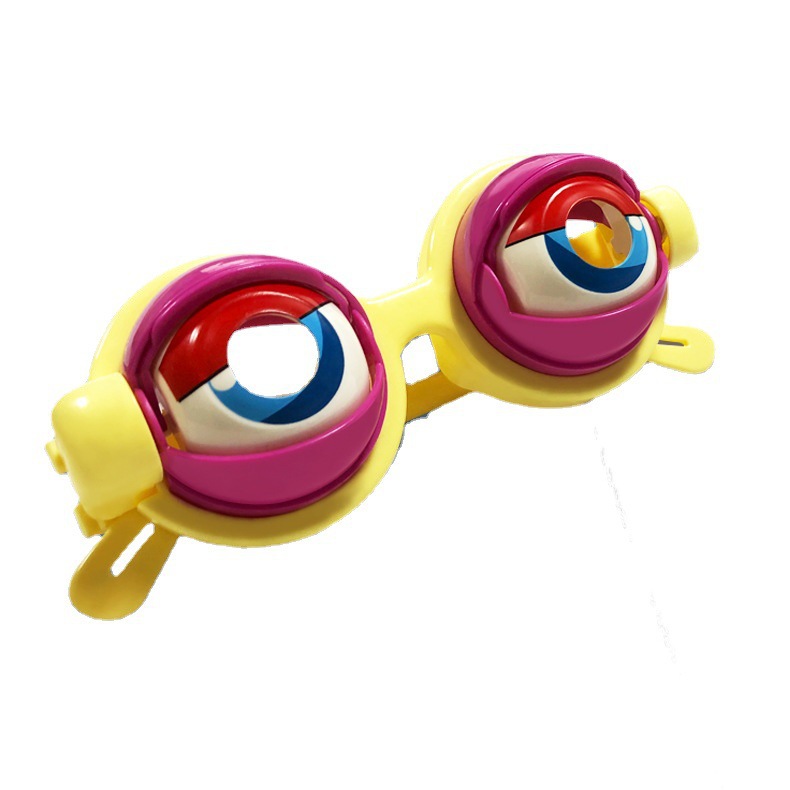 Tiktok mismo ojos locos novela creativa divertido gafas de los niños juguetes transfronterizos truco al por mayor