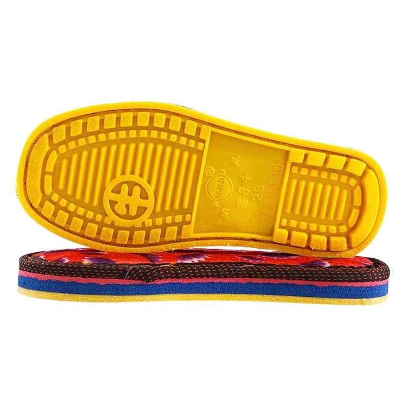 Xunzi Niu противоскользящие хлопчатобумажные подошвы, износостойкие и устойчивые к падениям тапочки