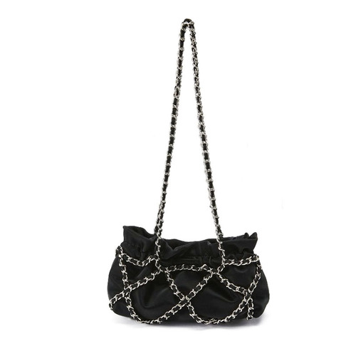 Designer Chain Shoulder Bag for Women,  New Trendy and Elegant Candy Color, Versatile Polka Dot Chain Top Handle and Crossbody Bag