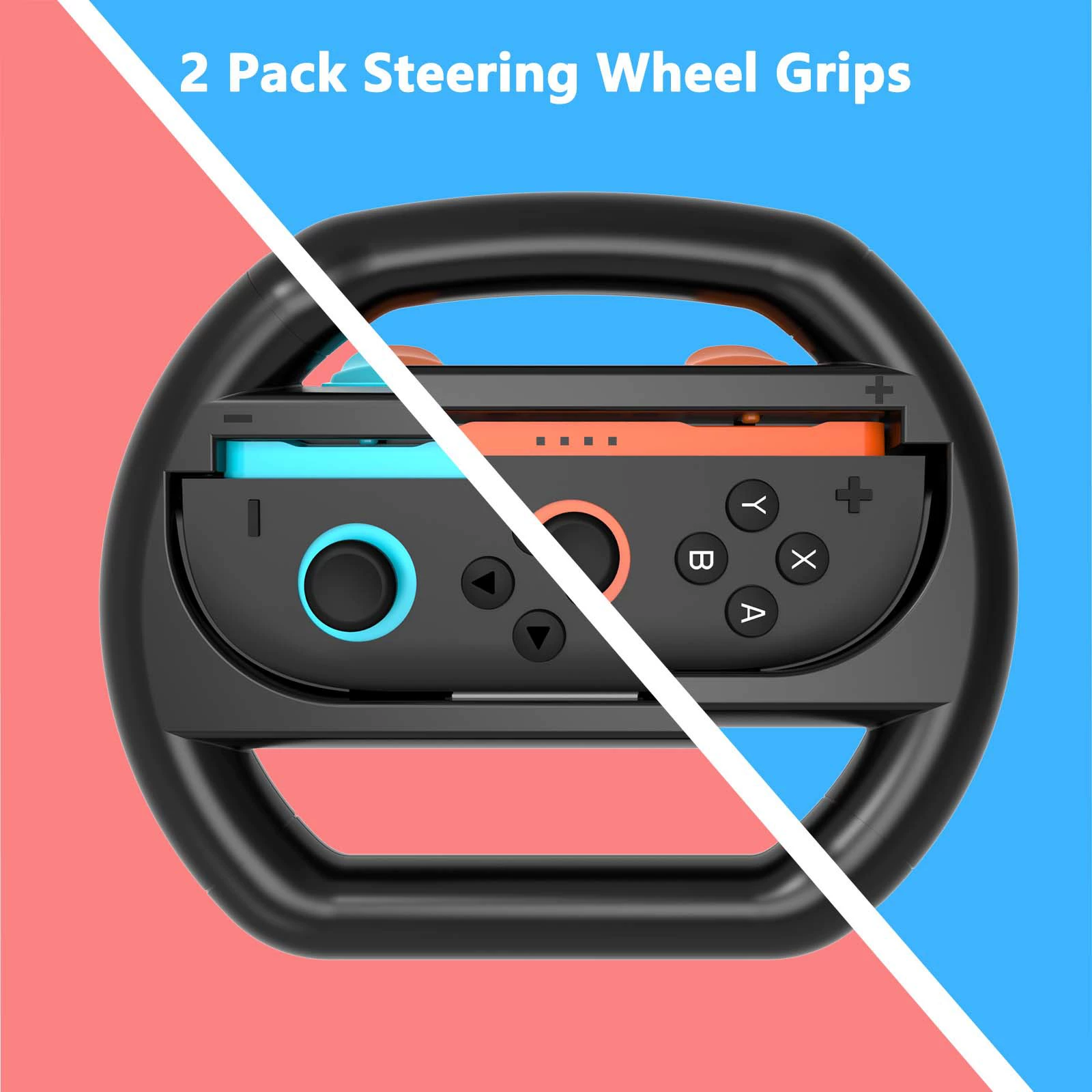 Compatible handle, racing car, steering wheel with accessories