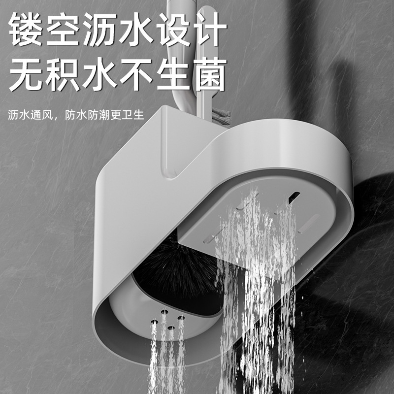 トイレブラシ 家庭用使い捨てパンチフリートイレブラシ 浴室トイレ掃除セット トイレ洗浄|undefined