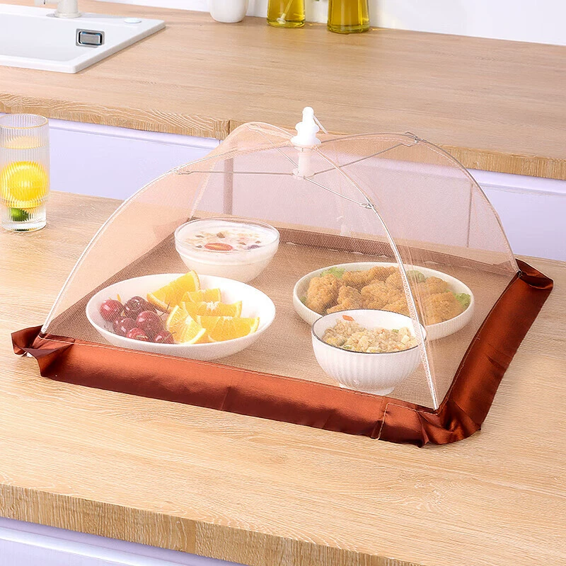 Baijie складной овощной чехол для домашнего стола чехол для мухоловки для кухни продовольственная чехол для еды Квадратная сетка для еды