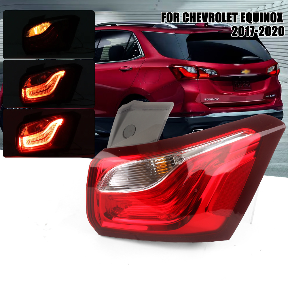 Suitable for Chevrolet Equinox 17-20 Models Rear Tail Light Assembly, Brake Light, Reverse Light, Turn Signal Light